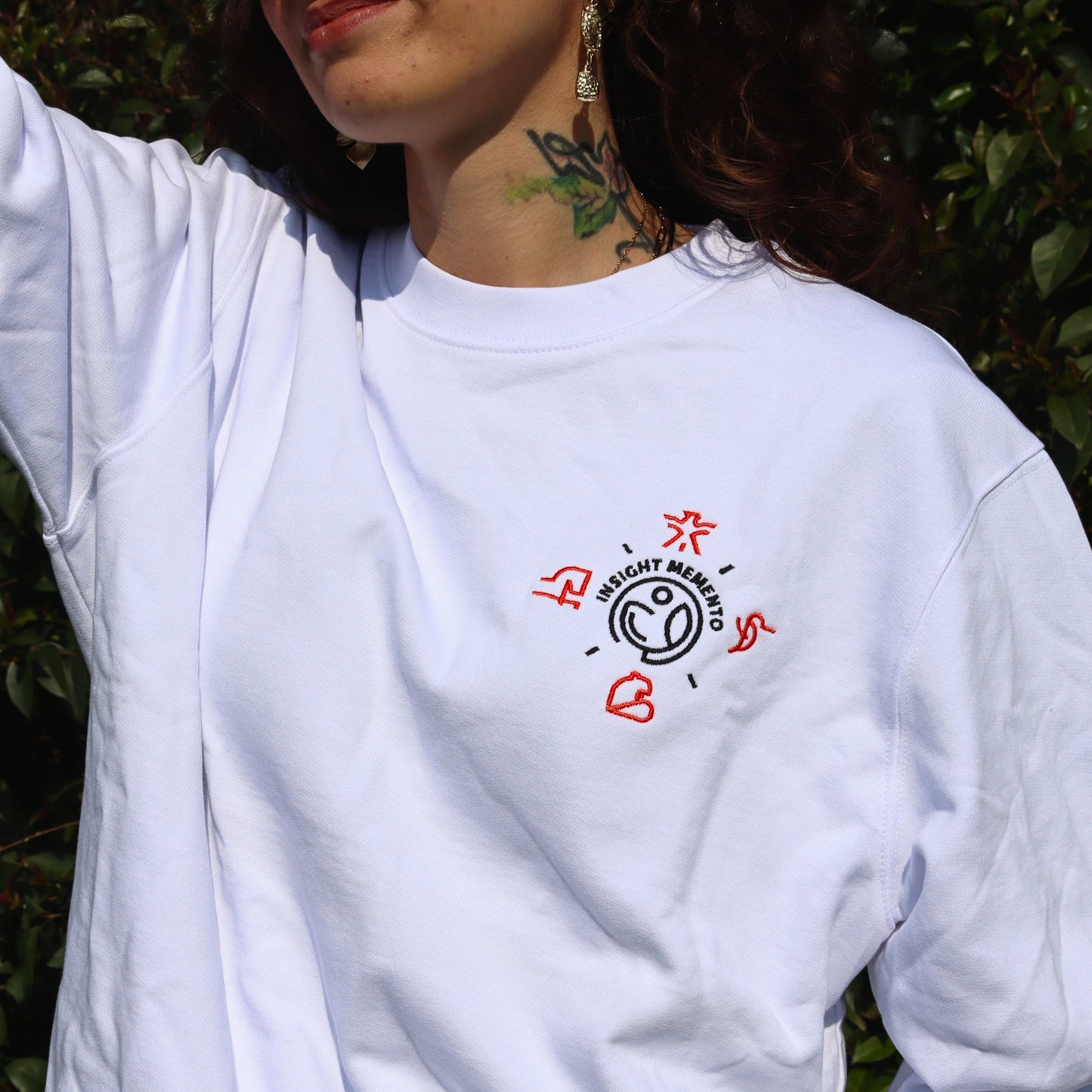 Pamuklu Sweatshirt | • – – – – /  X
