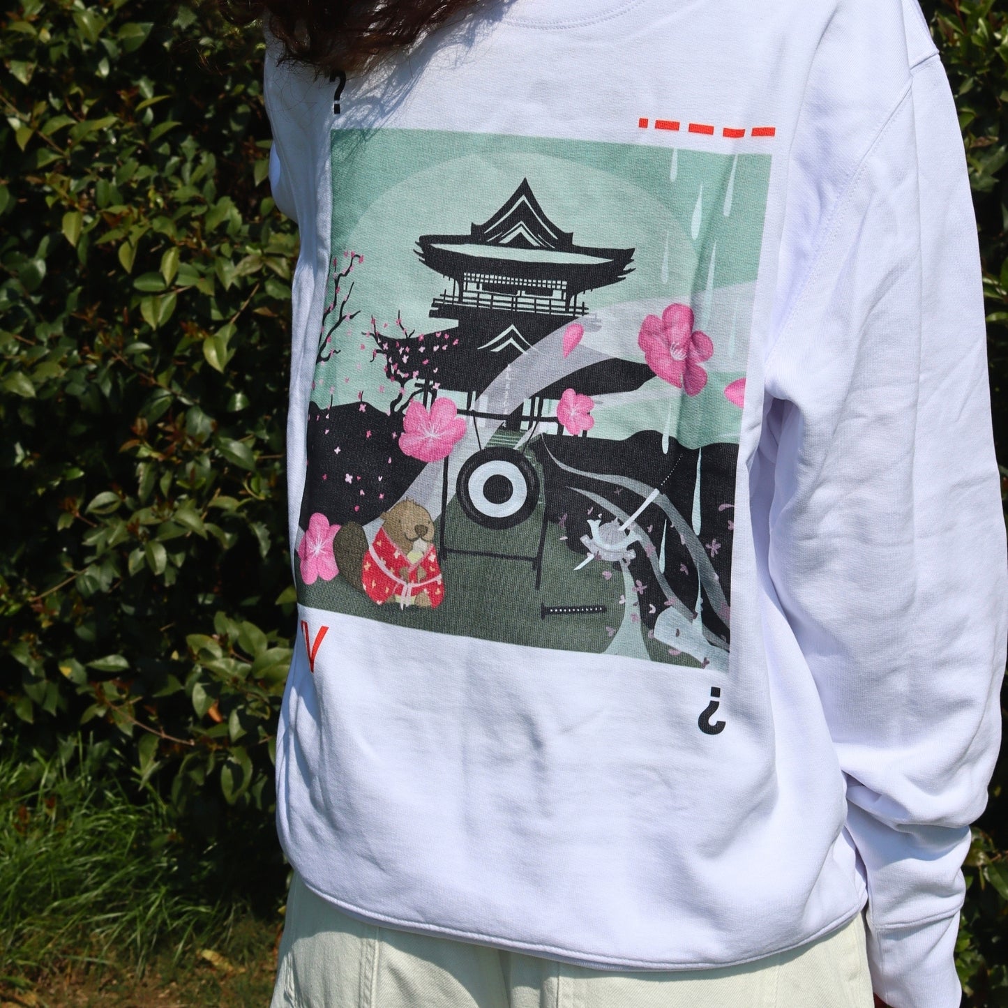 Pamuklu Sweatshirt | • – – – – /  XV