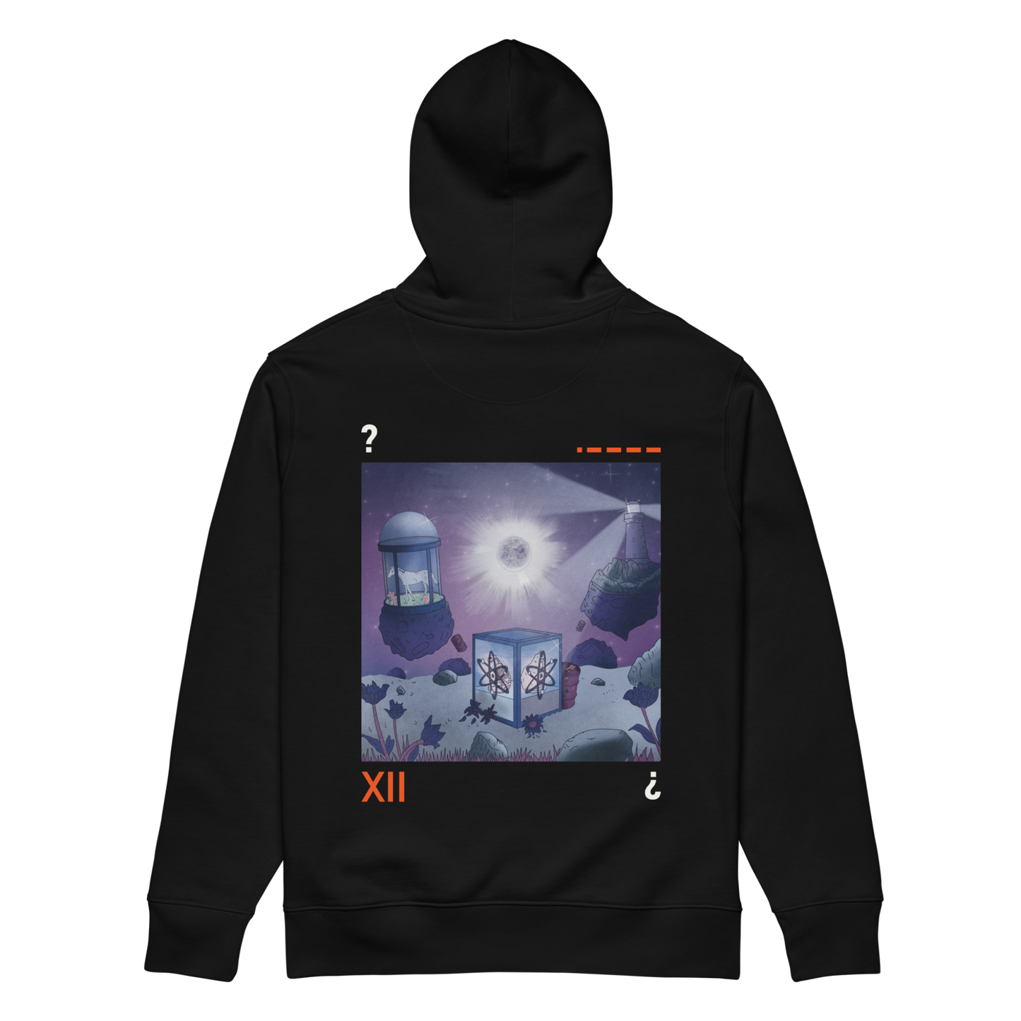 Pamuklu Hoodie | • – – – – /  XII