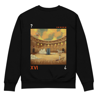 Pamuklu Sweatshirt | • – – – – /  XVI