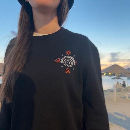 Pamuklu Sweatshirt | • – – – – /  XVI