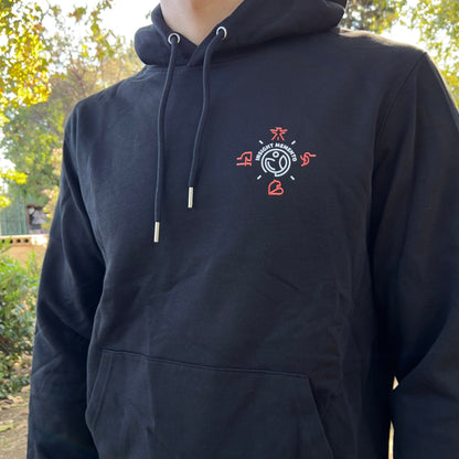 Pamuklu Hoodie | • – – – – /  XII