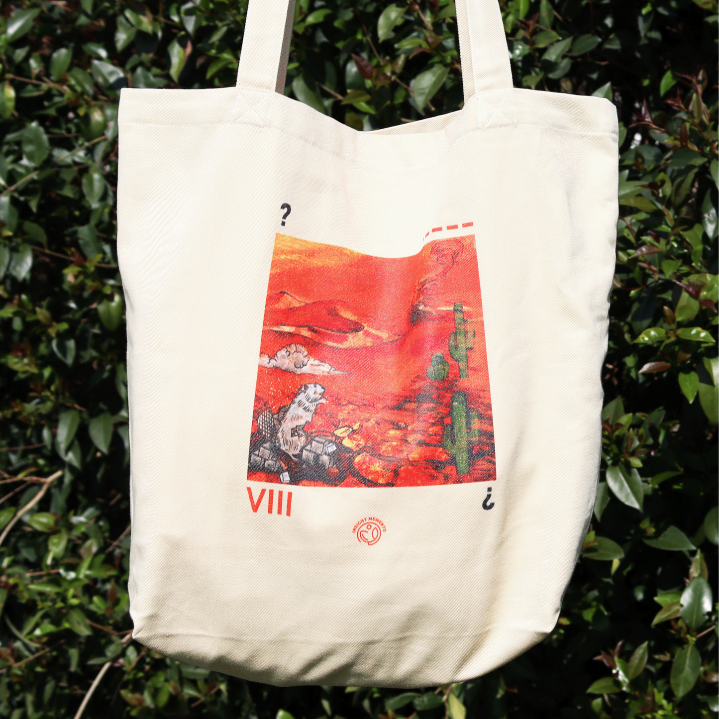 Pamuklu Bez Çanta | • – – – – /  VIII