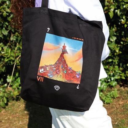 Pamuklu Bez Çanta | • – – – – /  VII