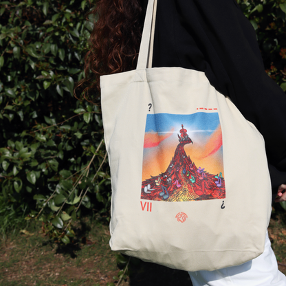 Pamuklu Bez Çanta | • – – – – /  VII