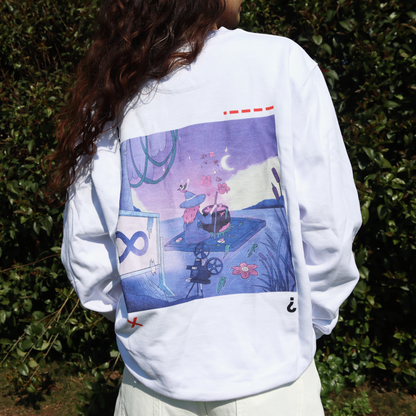 Pamuklu Sweatshirt | • – – – – /  X