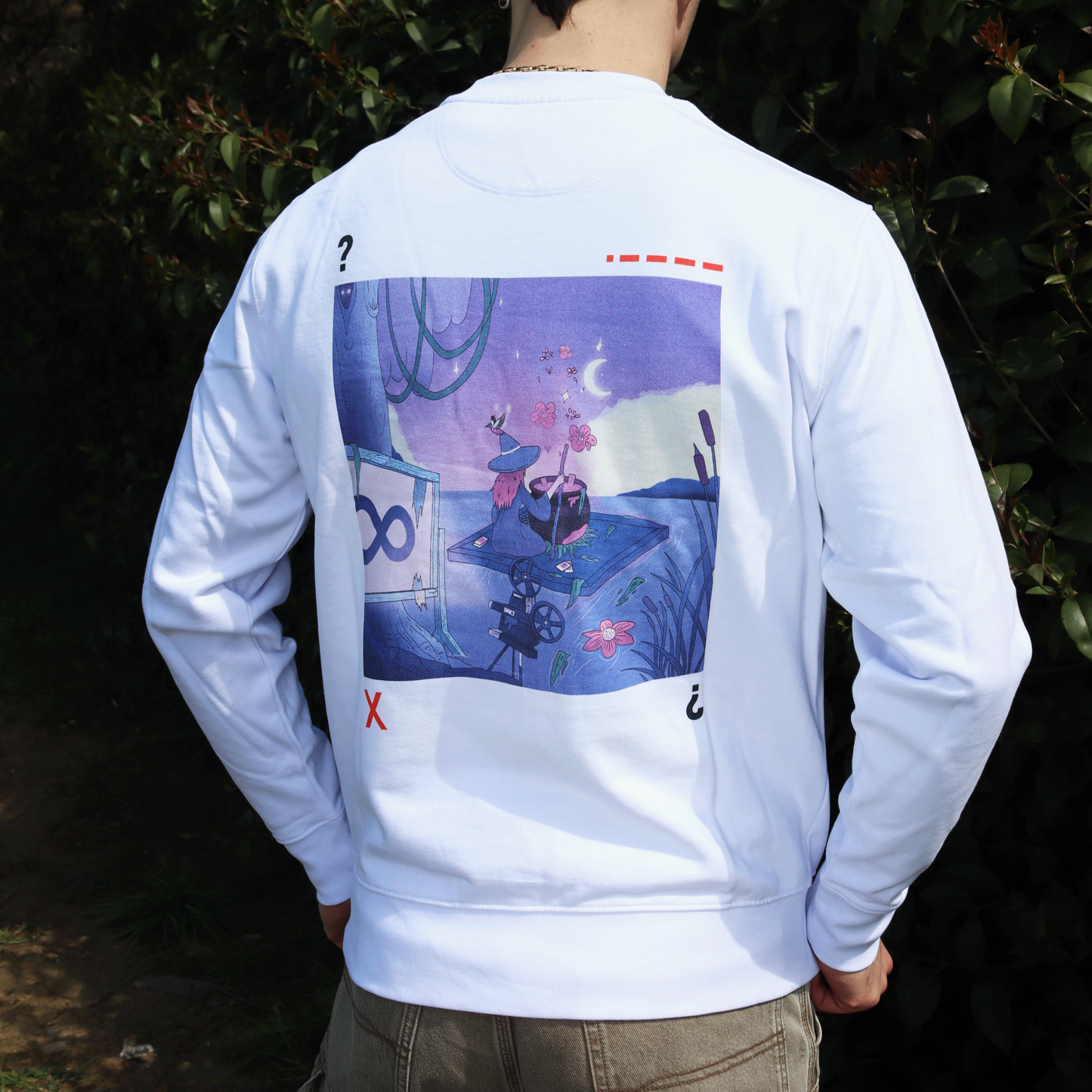 Pamuklu Sweatshirt | • – – – – /  X