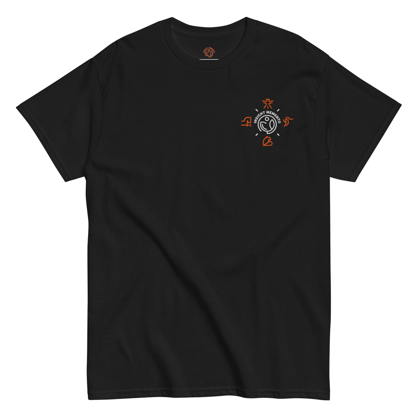 Logo İşlemeli Pamuklu Tişört