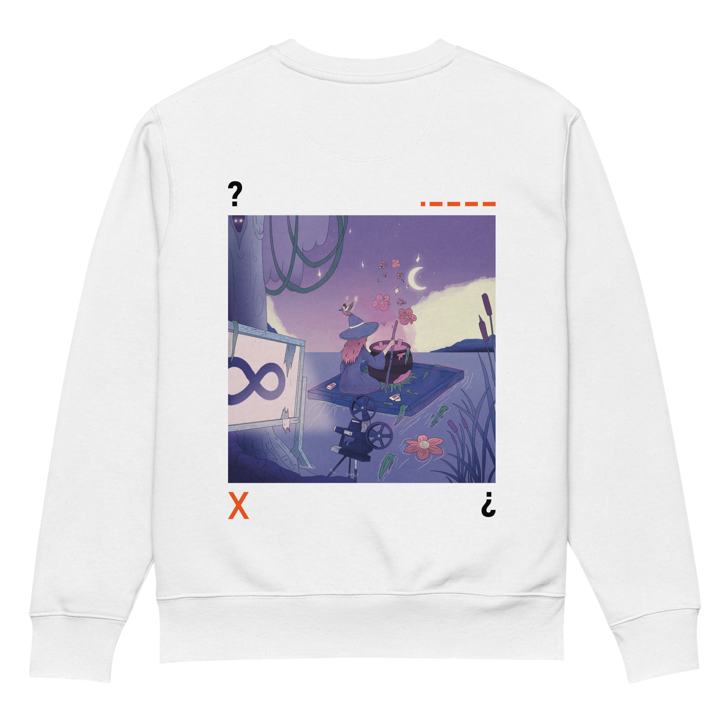 Pamuklu Sweatshirt | • – – – – /  X