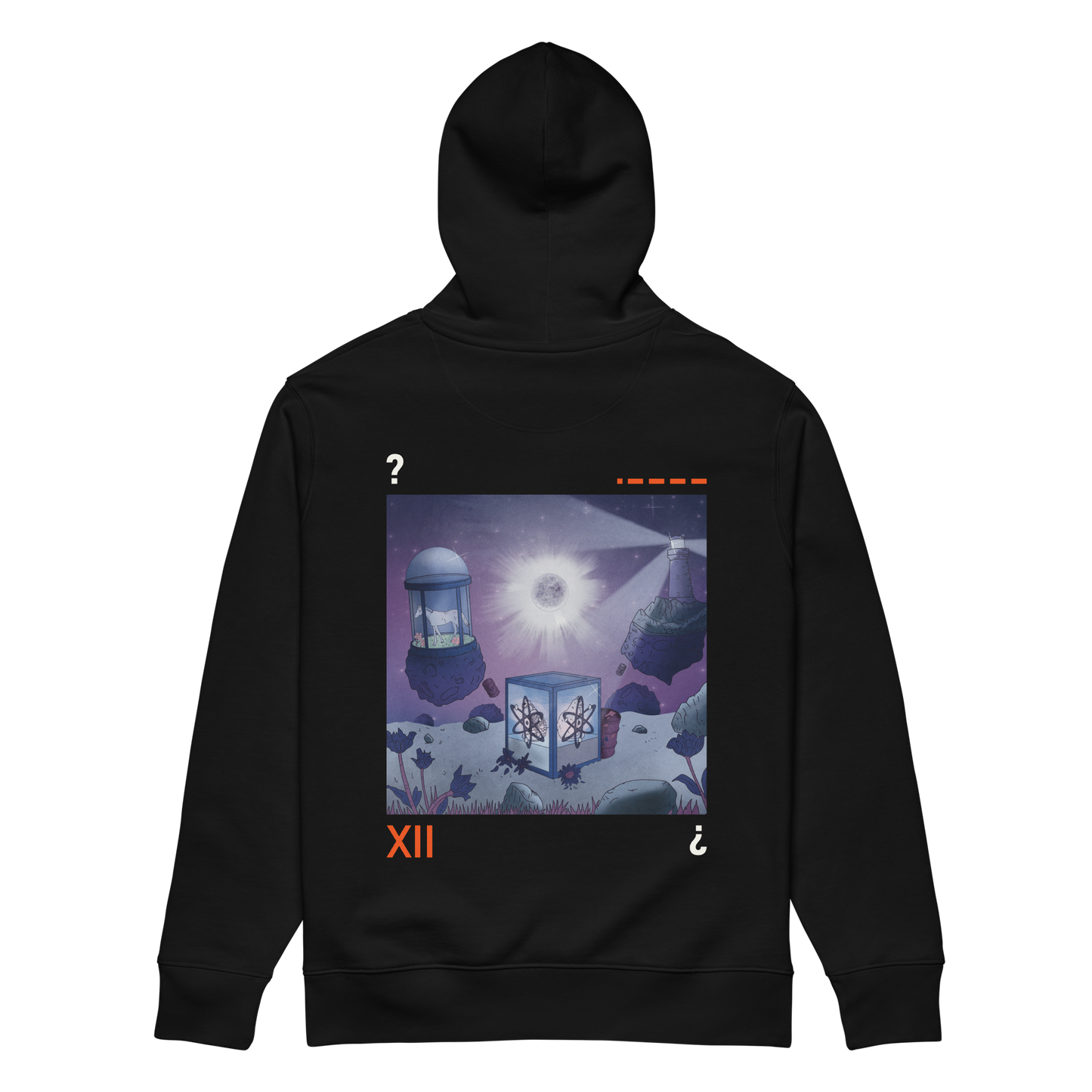 Pamuklu Hoodie | • – – – – /  XII